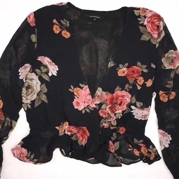 Olivaceous Floral Blouse - Picture 3 of 10